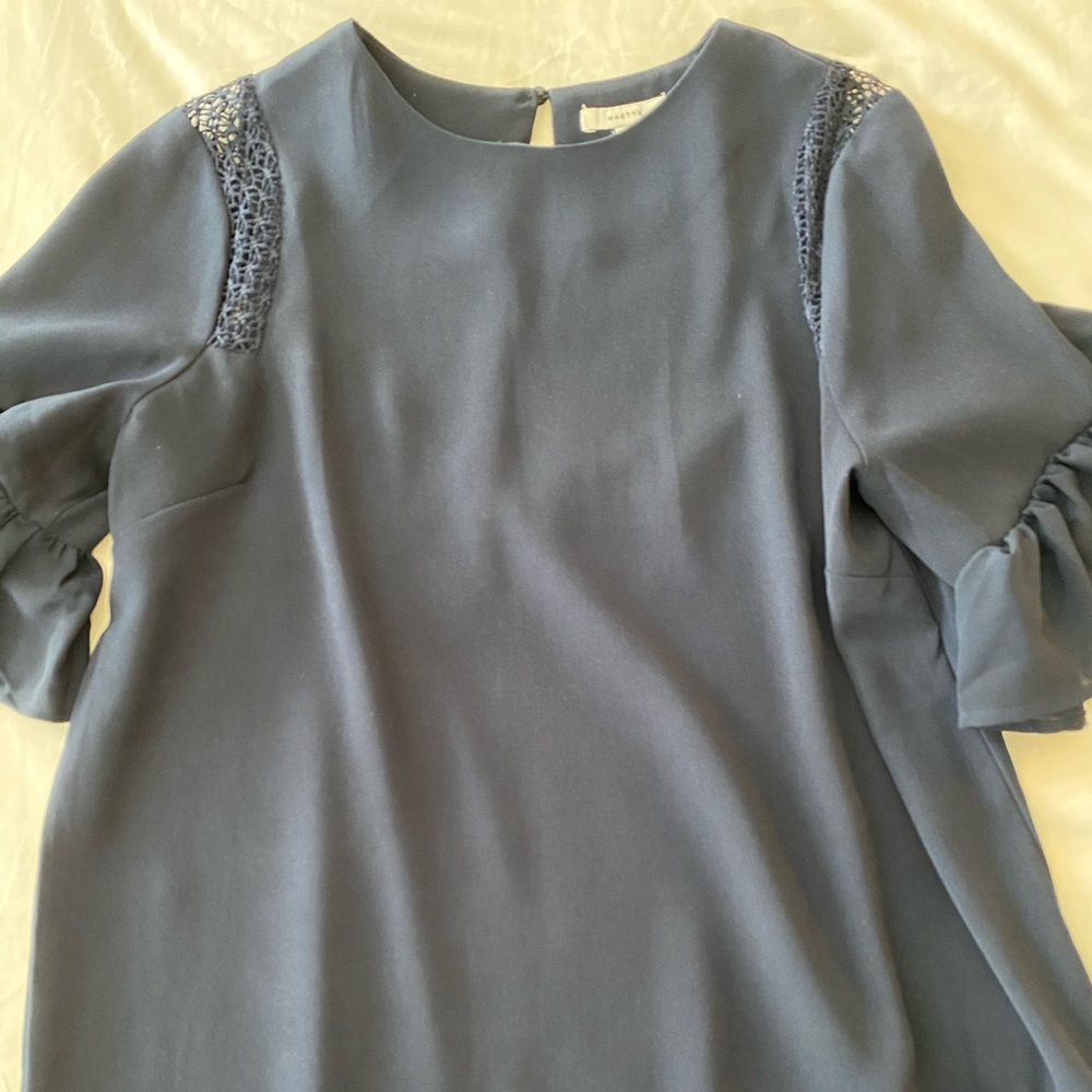 Maette by Stella & Dot tunic Navy blue size L